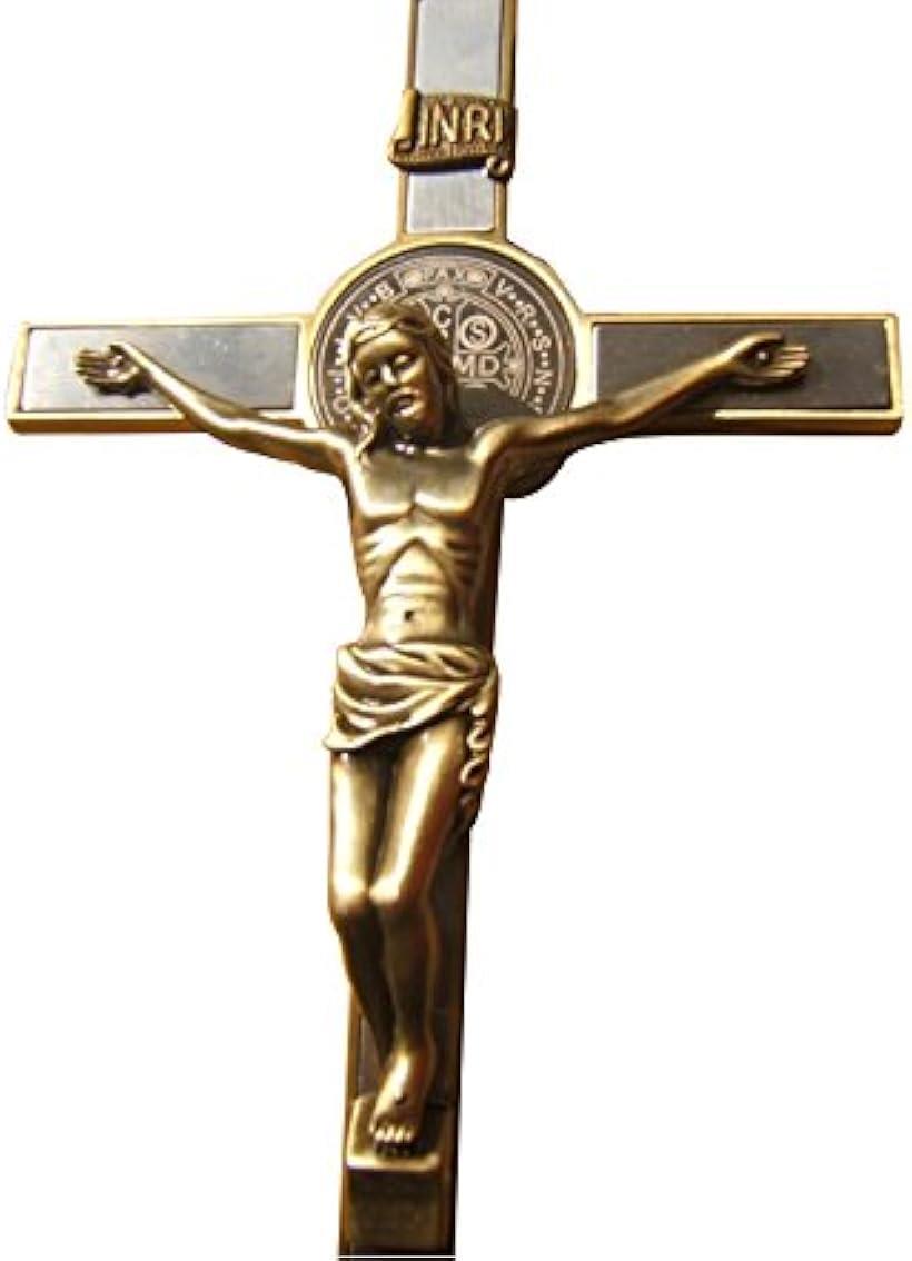 楽天市場】アンティークデザイン キリスト像 スタンドor 壁掛け 十字架