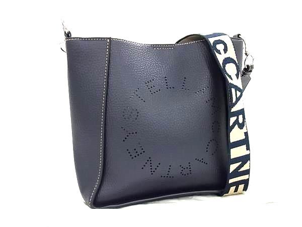 楽天市場】ステラ マッカートニー バッグ（カラーネイビー）の通販