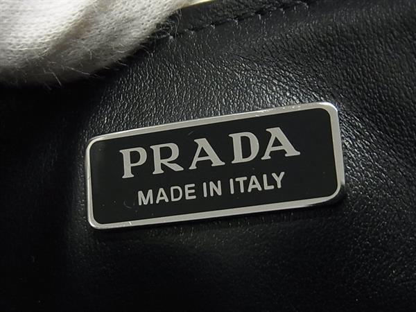 楽天市場】□極美品□ PRADA プラダ 1NR005 レザー チェーン クロス