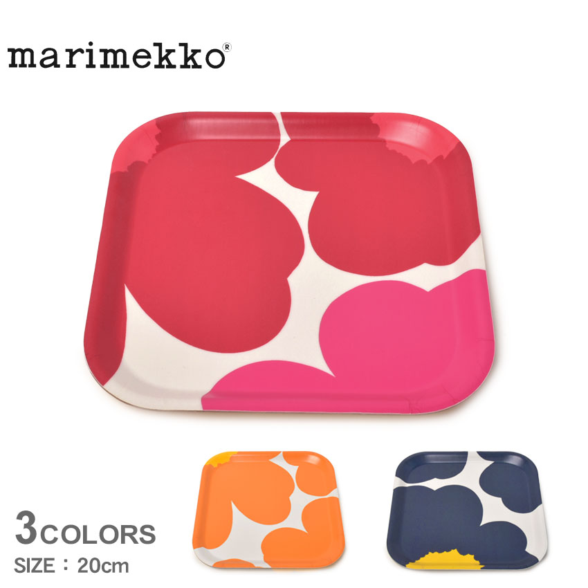 楽天市場】マリメッコ marimekko トレイ UNIKKO 60TH ANNIVERSARY