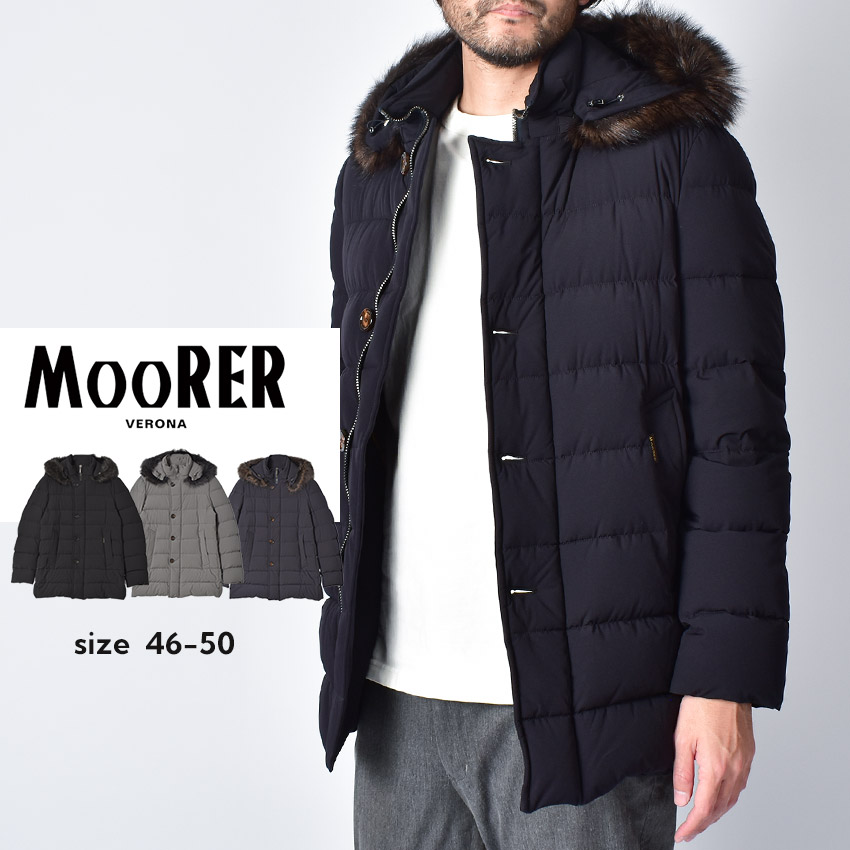 楽天市場】ムーレー ダウンジャケット MOORER MORESCO-KN メンズ