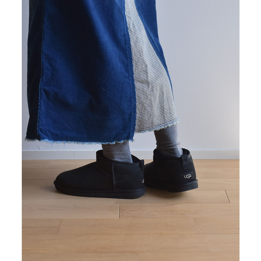 楽天市場】アグ クラシック ウルトラ ミニ ブーツ レディース ブラック