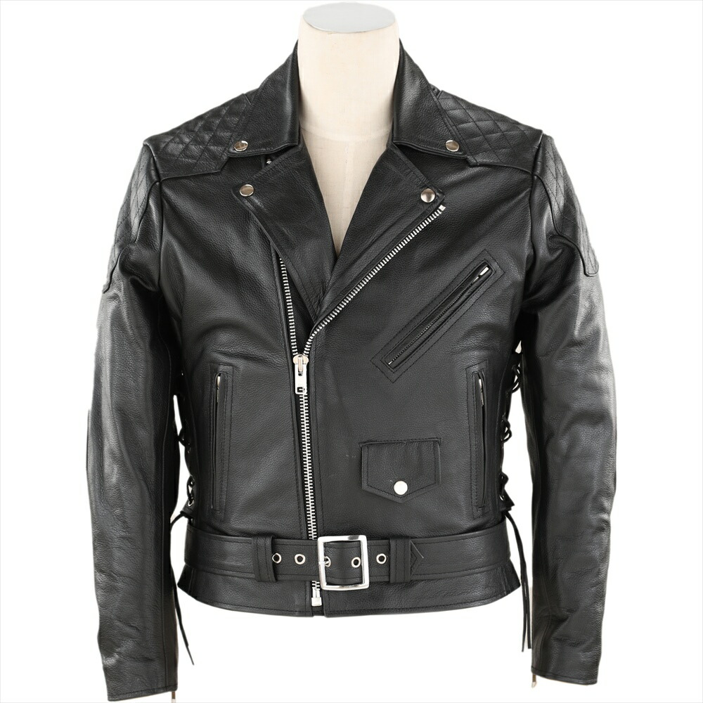 楽天市場】業販特価の為返品交換一切不可本革ライダース【編上げサイド