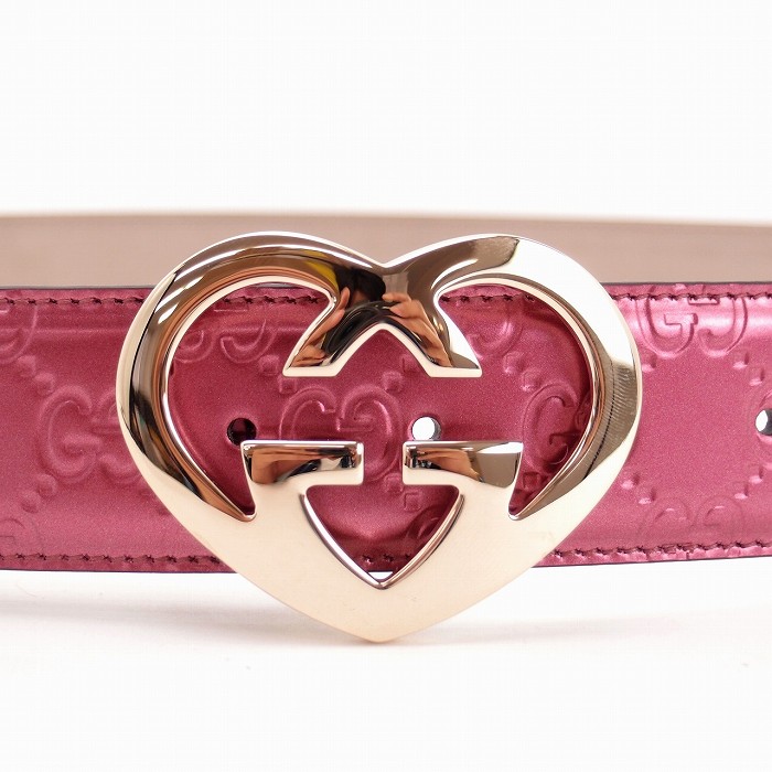 楽天市場】グッチ ベルト レディース グッチ GUCCIシマ ハート GG