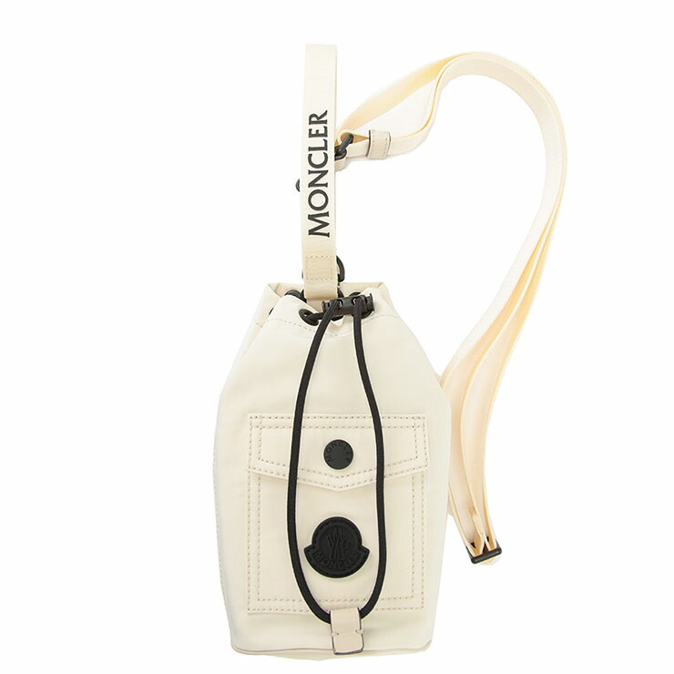 楽天市場】モンクレール MONCLER ロゴ ボディストラップ付 ミニポーチ