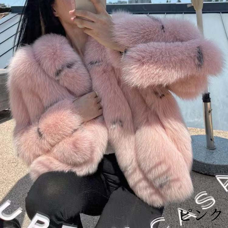 楽天市場】コート ジャケット フォックス リアルファー アウター