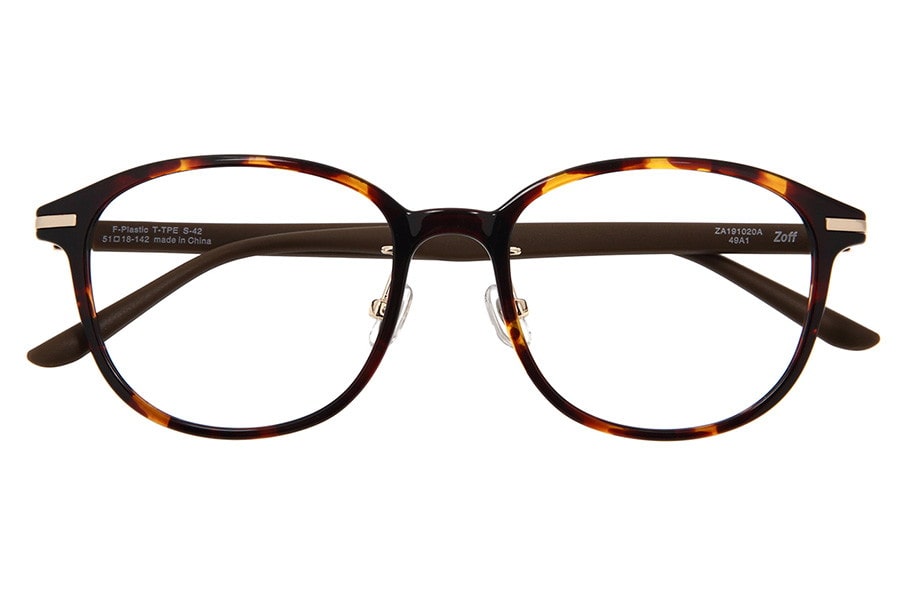 楽天市場】|ウェリントン型 めがね（ブラウン） Zoff CLASSIC（ゾフ