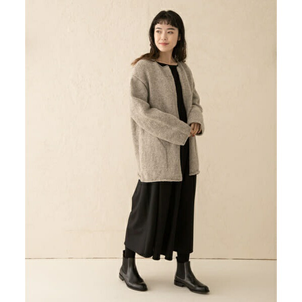 楽天市場】ペルーニットロングカーディガン／かぐれ : 丸井（マルイ