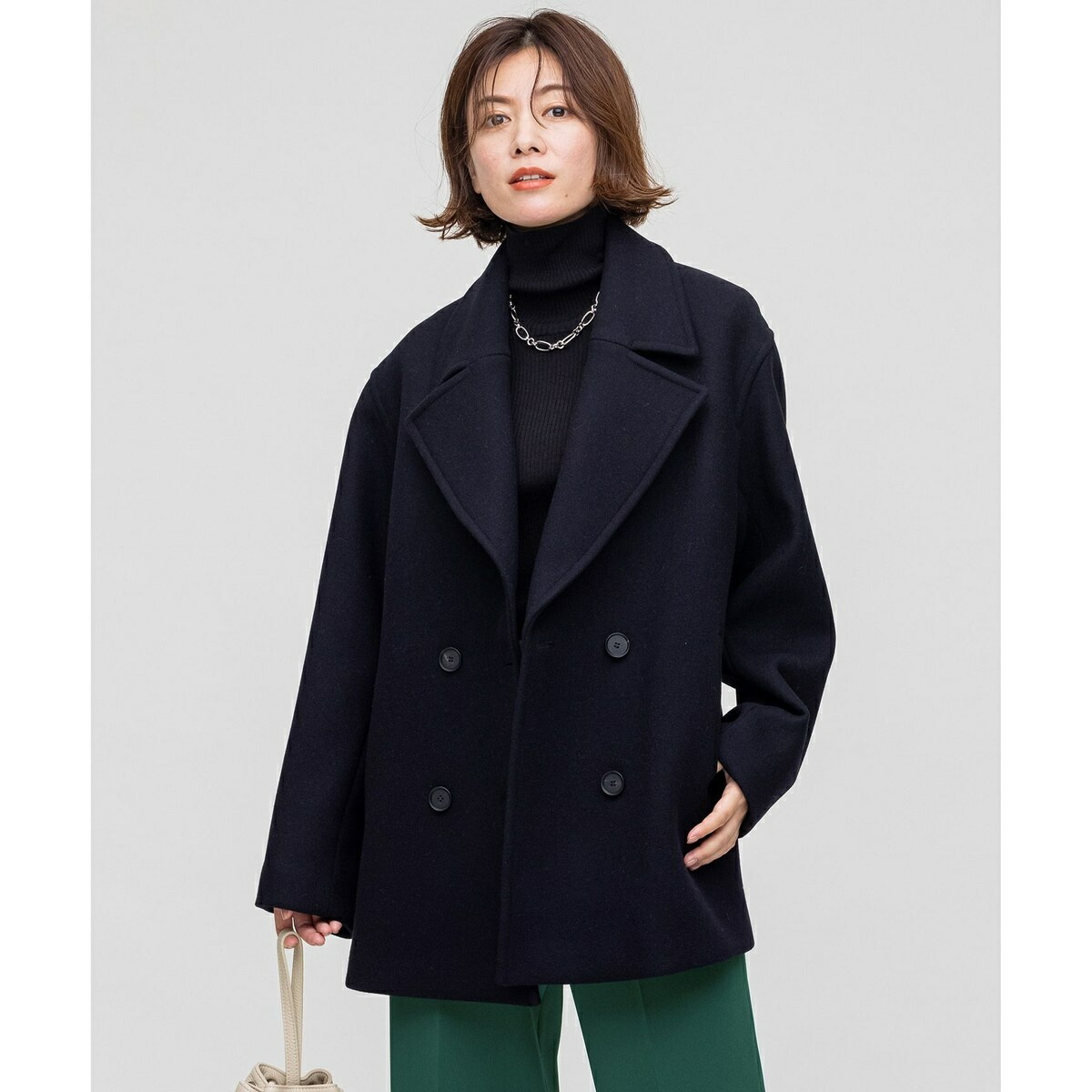 楽天市場】ソフトメルトン Pコート／23区（23KU） : 丸井（マルイ