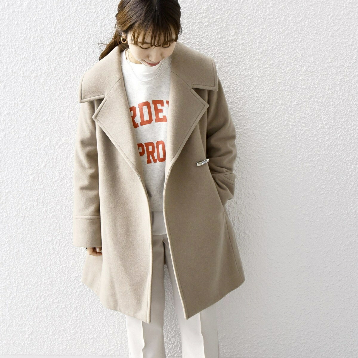 楽天市場】【WEB限定】SHIPS any: ウール ラペル コート／シップス