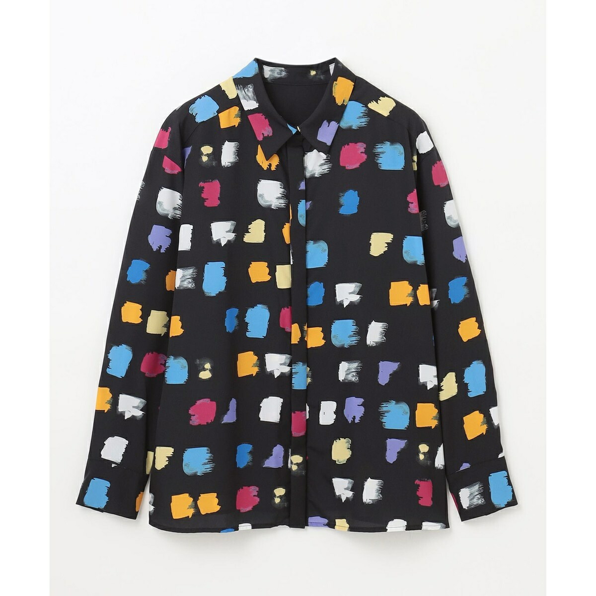 楽天市場】マルチペイントプリントブラウス／グレースコンチネンタル