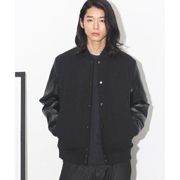 楽天市場】フェイクレザー中綿スタジャン／ナノユニバース（NANO