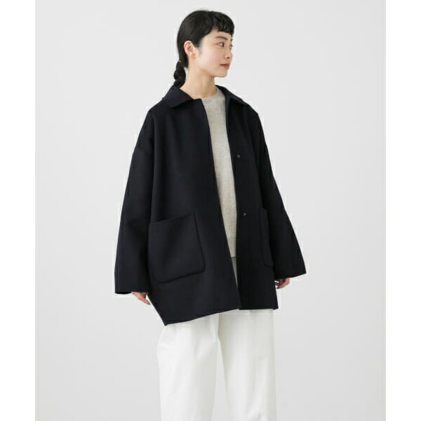 楽天市場】ウールステンカラーショートコート／かぐれ（kagure