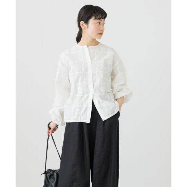 楽天市場】クロスステッチドロストブラウス／かぐれ（kagure） : 丸井