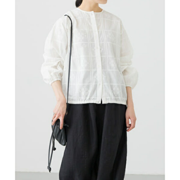 楽天市場】クロスステッチドロストブラウス／かぐれ（kagure） : 丸井