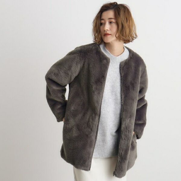 楽天市場】【撥水】4WAYフェイクファーライナーロングマンパ／グローブ