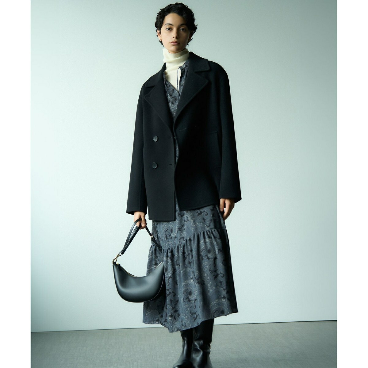 楽天市場】【滝沢眞規子さん着用】MANTECOPureリバー Pコート／23区