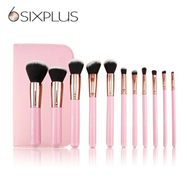 楽天市場】【公式】SIXPLUS ロマンチックなピンク色メイクブラシ11本