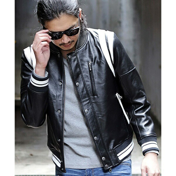 楽天市場】レザースタジャン／ラトルトラップ（RattleTrap） : 丸井