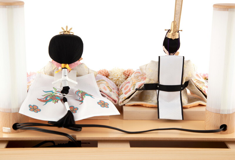 楽天市場】雛人形 コンパクト ひな人形 ケース飾り 親王飾り 藤翁作