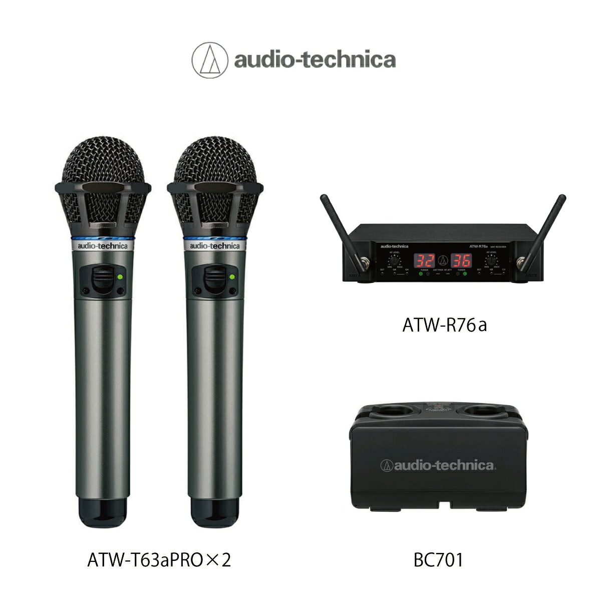 楽天市場】audio-technica｜オーディオテクニカ UHFワイヤレスマイク
