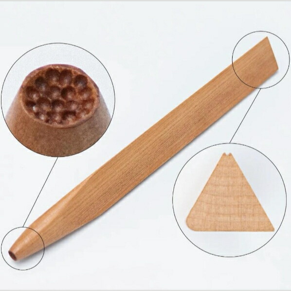 楽天市場】KENNKUNN 和菓子道具セット練り切り【針切り、三角棒（菊芯