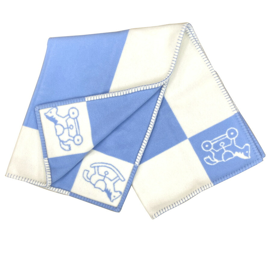 未使用 HERMES エルメス おくるみ バスラップ 箱・ショップカード付 未