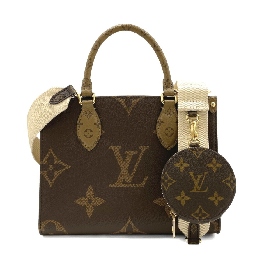 楽天市場】ルイヴィトン LOUIS VUITTON オンザゴー PM ハンドバッグ