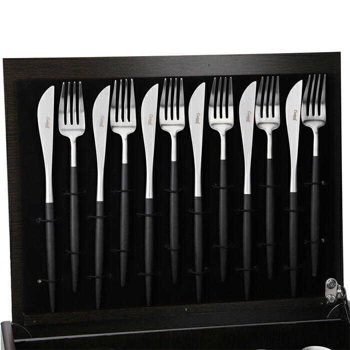 楽天市場】クチポール ゴア ディナーカトラリー 4点セット 6本セット