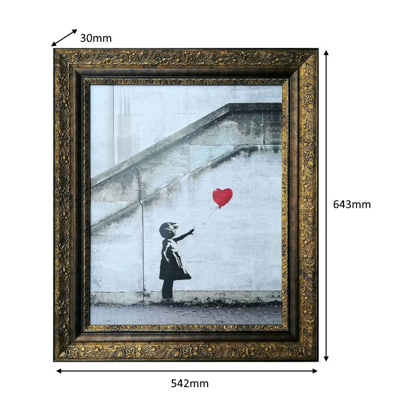 Banksy 絵画 紙本 肉筆 額縁 バンクシー Banksy 絵画 油絵 油彩 肉筆 額縁