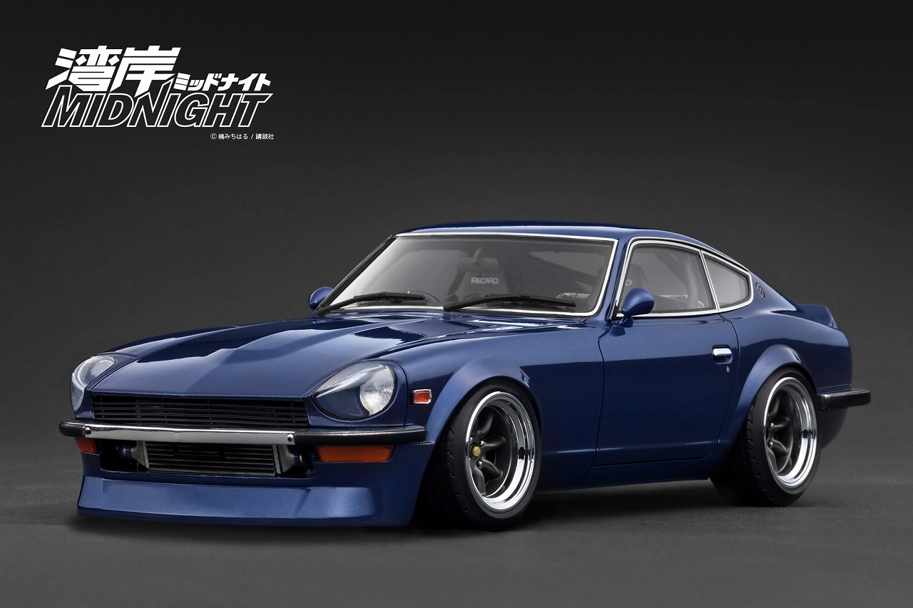 1/18 NISSAN Fairlady Z (S30) Blue 湾岸MIDNIGHT Devil's Z【IG3592