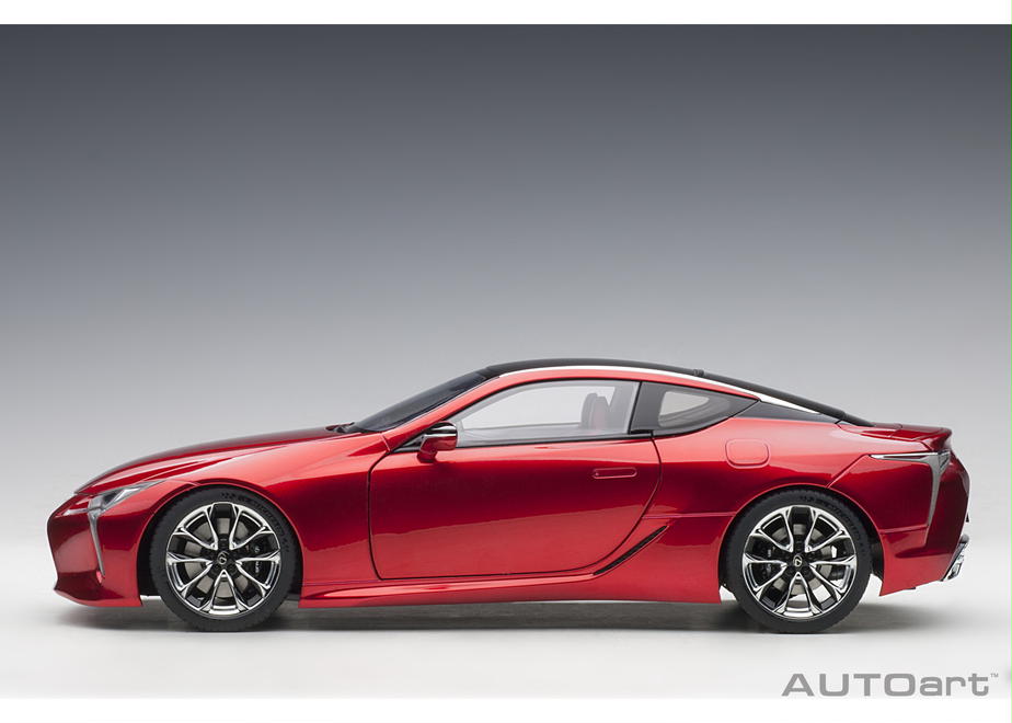 78873 1/18 レクサス LC500 （メタリック・レッド ※インテリアカラー