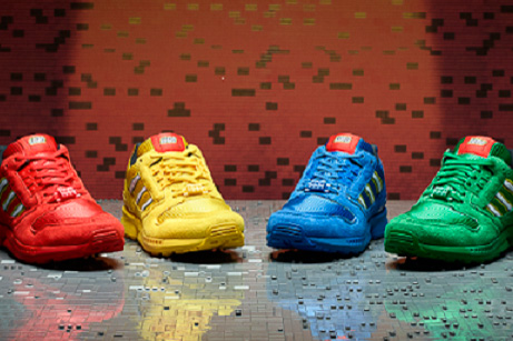 レゴ×アディダスのスニーカー「ZX 8000 LEGOコレクション」5月7日発売