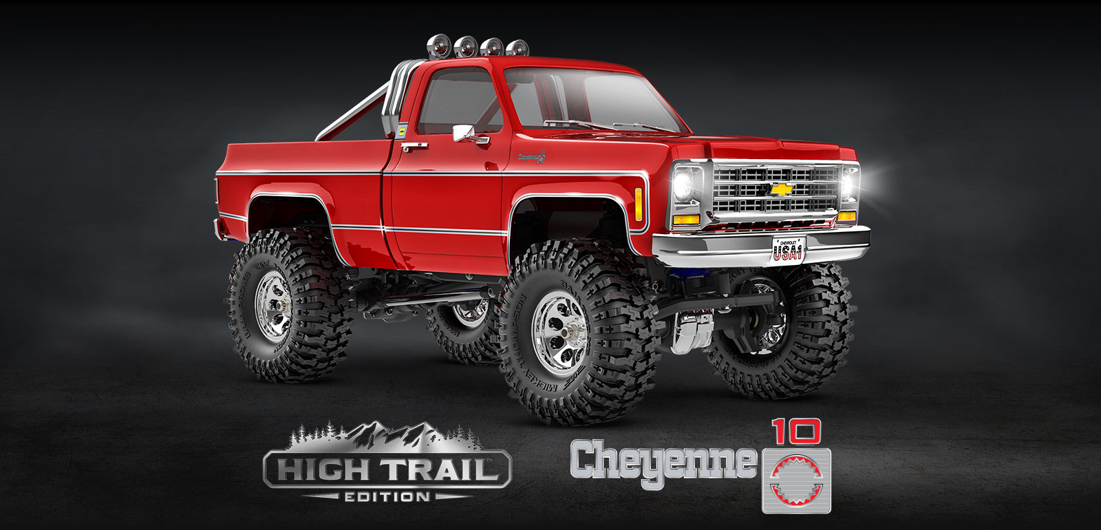 TRAXXAS TRX-4M HIGH TRAIL CHEVY K10 RED! BRAND NEW! - Excell Hobby