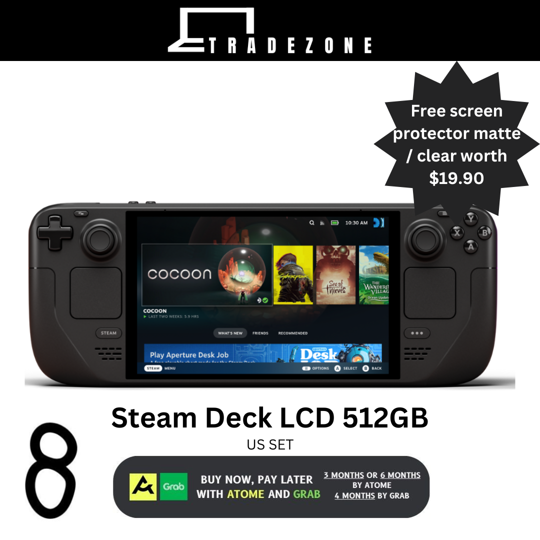 Steam Deck OLED / Limited Edition Transparent / LCD 512GB/1TB/2TB