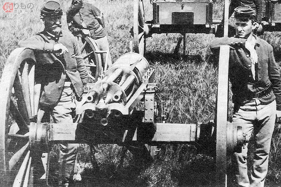 バルカン砲の先祖「ガトリング砲」が消えたワケ 日本ではボッタクリ