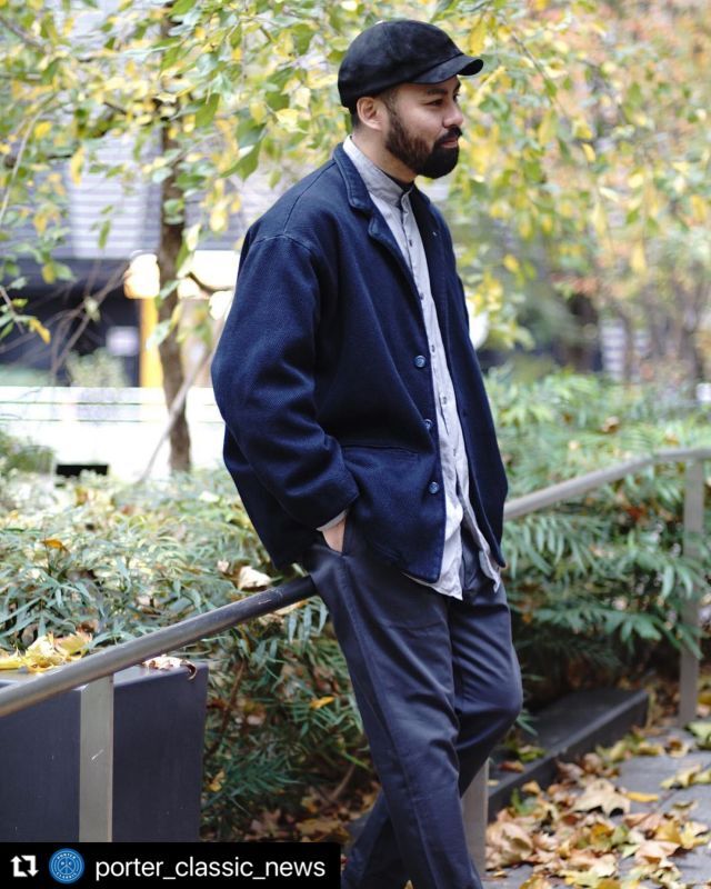PORTERCLASSIC ポータークラシック ダークブルー キャスケット PORTER