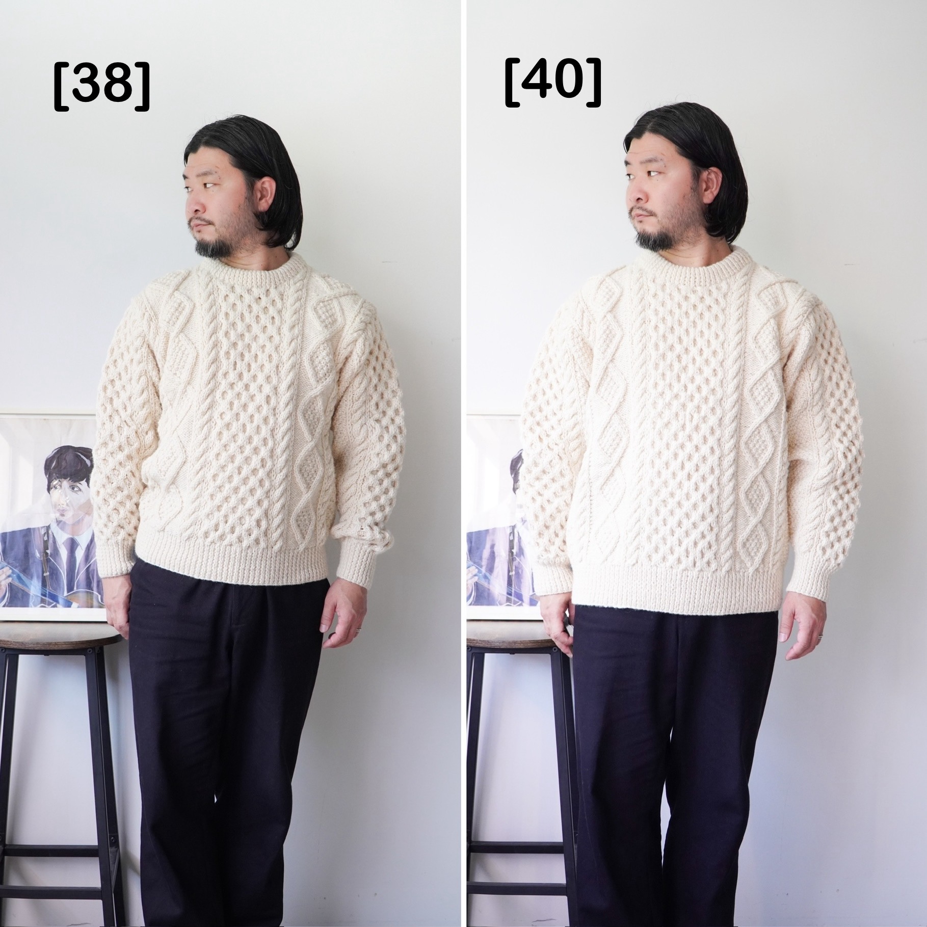 Tranescent / McQueen Sweater Natural