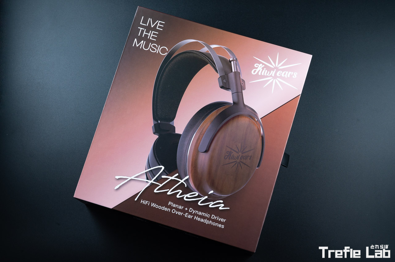 Kiwi Ears Atheia レビュー 木の温もり感じる拘りを感じるヘッドホン