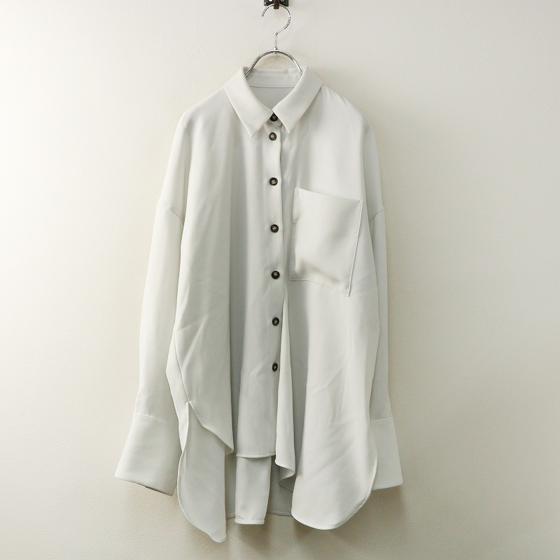 エンフォルド ENFOLD DRAPE-HEM SHIRT ドレープヘムシャ « ブランド