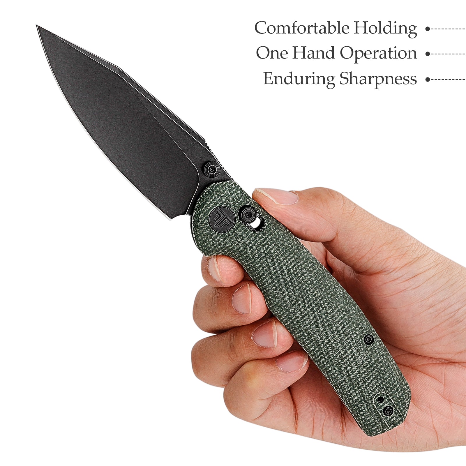 Hornet-04G Axis Lock EDC Folding Pocket Knife,3.34