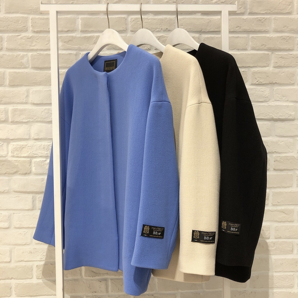 マンテコノーカラーハーフコート ｜プラステ｜ショップニュース
