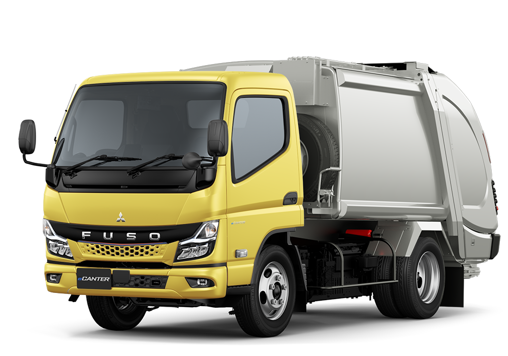 トラック市からのお知らせ | 【トピック】新型「eCanter」のゴミ収集車