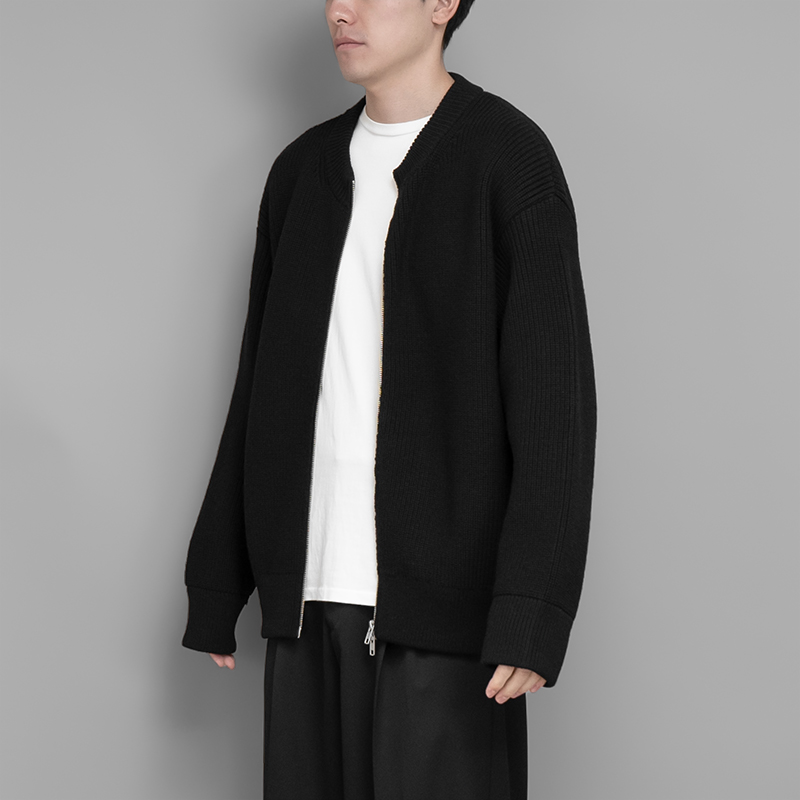 ssstein / Oversized Drivers Knit Zip Jacket | twelve