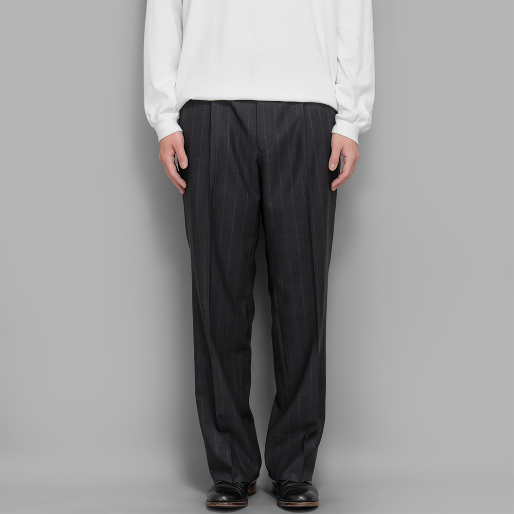 MAATEE&SONS / Set Up Trouser 2 (Charcoal) | twelve