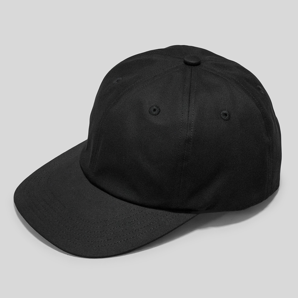 KIJIMA TAKAYUKI / Cotton Gaba 6Panel Cap (Black) | twelve