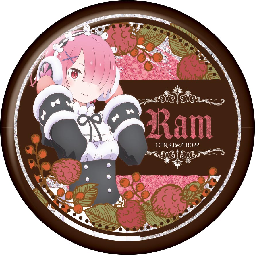 Re:ゼロから始める異世界生活 とじコレ キラキラ缶バッジ - 株式会社