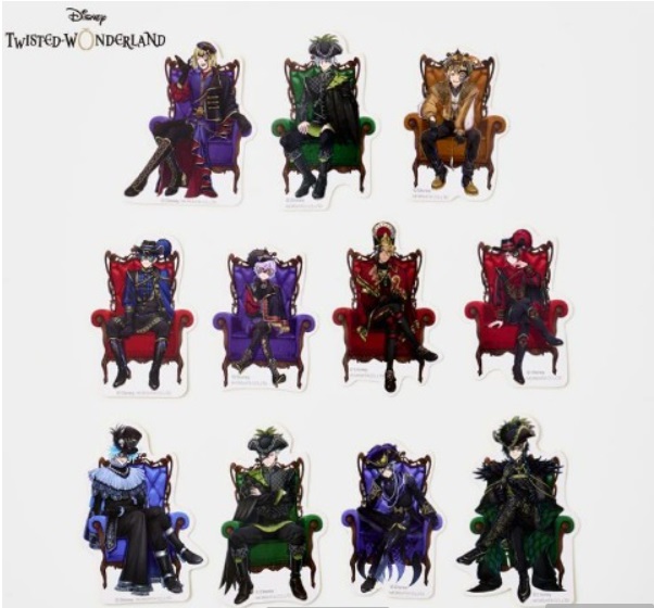 ステッカーセット【アベイル】 | ツイステグッズ情報データベース