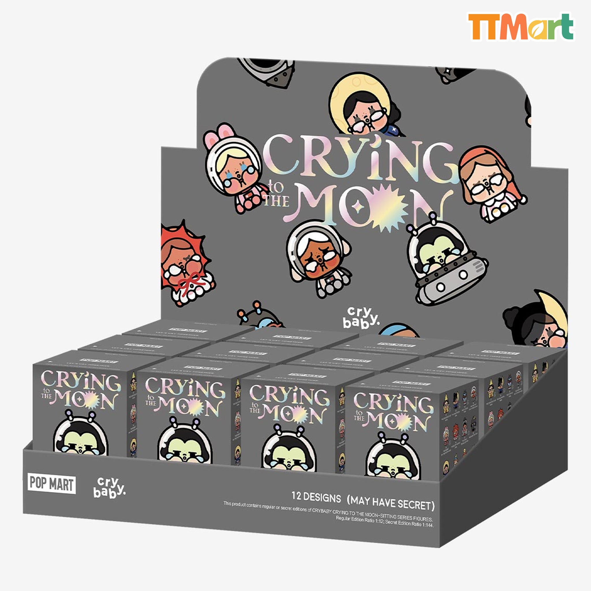 CRYBABY Crying To The Moon-Sitting Series Figures Blind Box