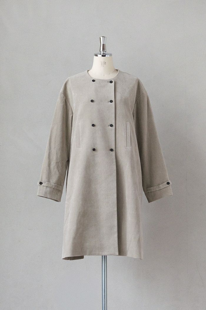 MAGALI マガリ コットンスウェット・スイッチングプルオーバー(24AW